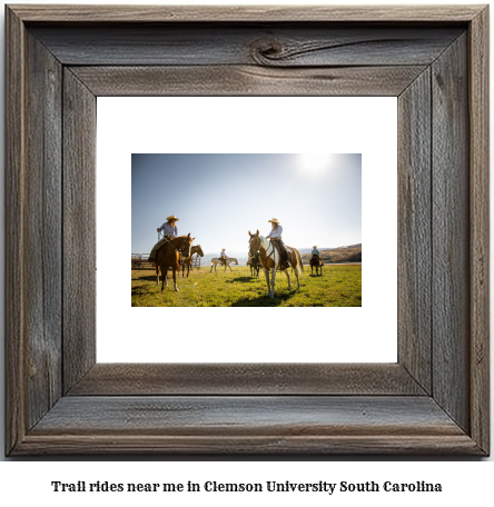 trail rides near me in Clemson University, South Carolina